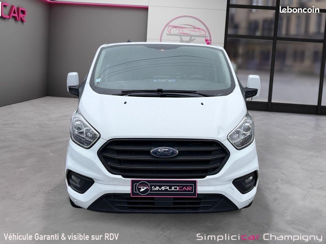 Ford transit custom fourgon 320 l1h1 2.0 ecoblue 130 bva trend business - tva récupérable - carplay - radar av/ar - climatisat (image 11)