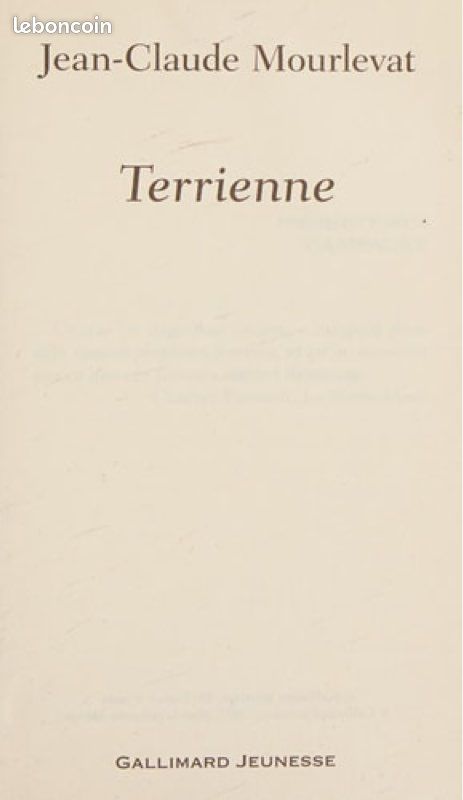 Terrienne - Jean-Claude Mourlevat (image 1)