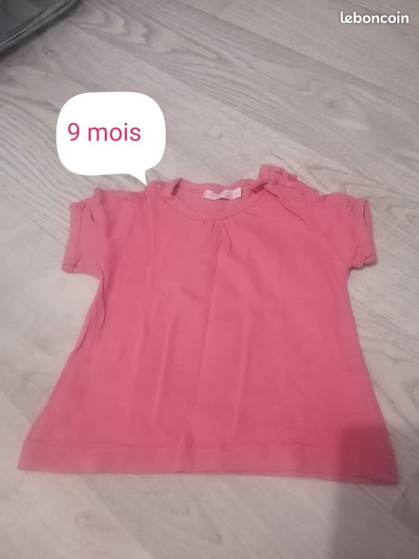 Tee-shirt bébé 9 mois (image 1)
