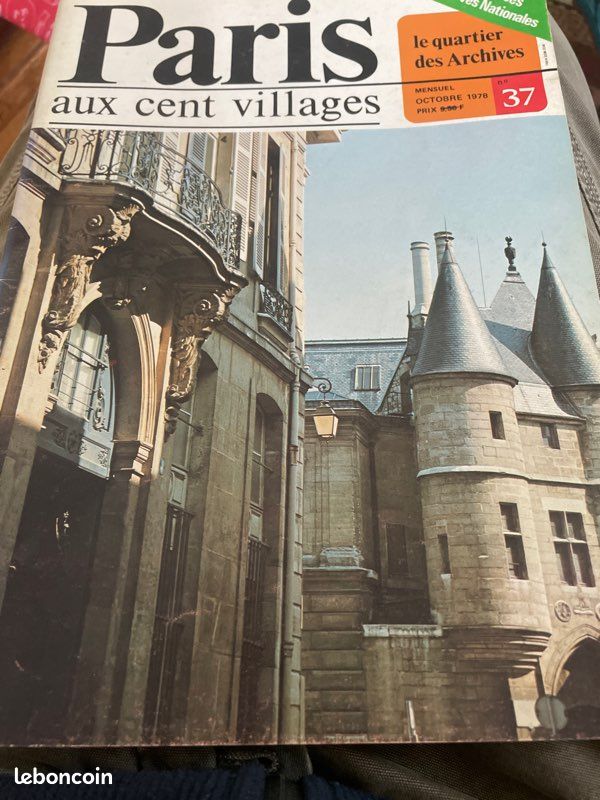Paris aux cent villages num 37 le quartier des archives (image 1)