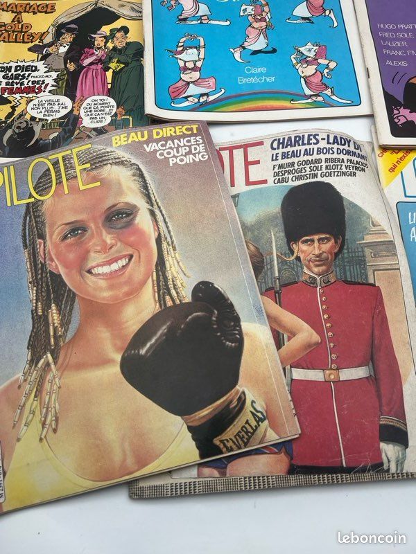 Lot de 13 anciens magazines - Pilote (image 4)