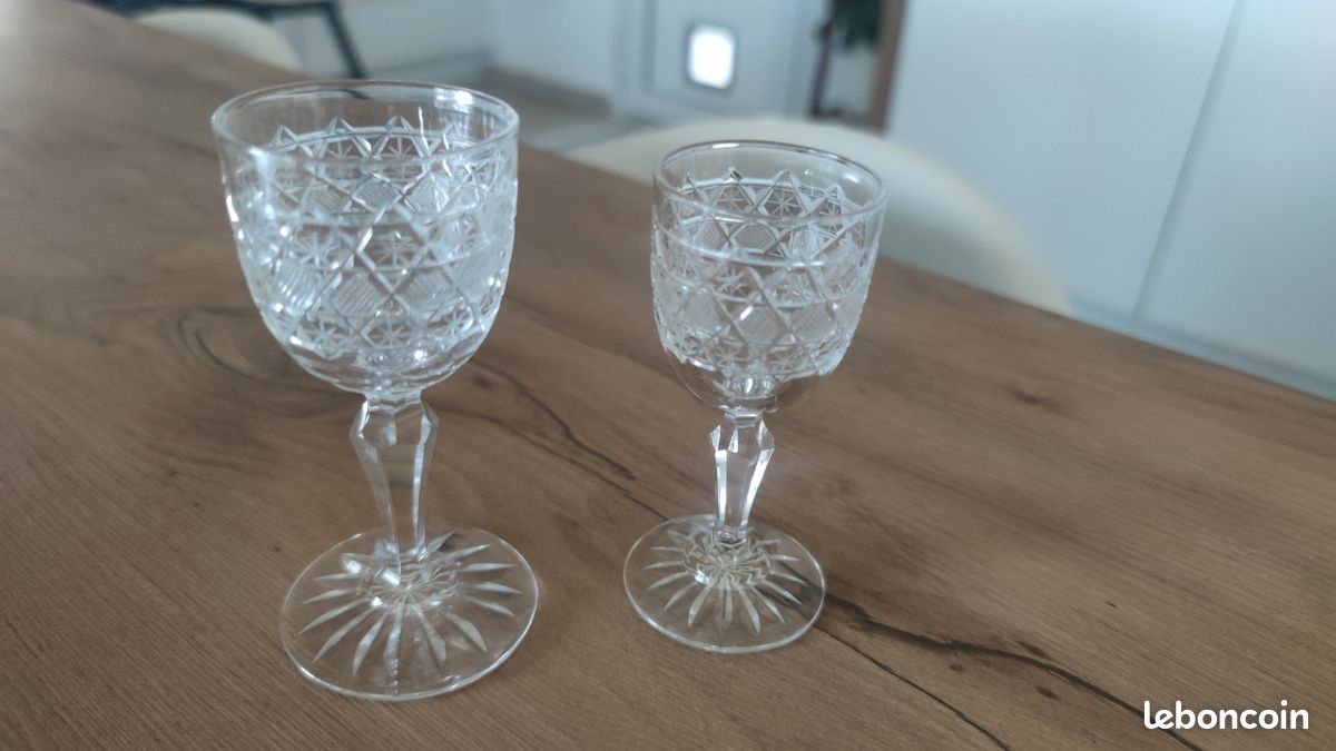 Verres cristal de bohème (image 1)