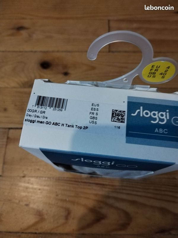 Lot de 2 débardeurs sloggi homme taille s (image 3)