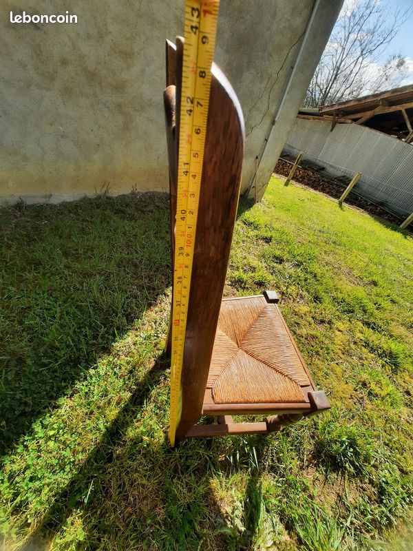 4 Chaises en boi massif (image 6)