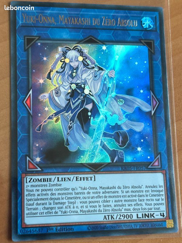 Yu-Gi-Oh - Yuki-Onna, Mayakashi du zéro absolu - Ultra rare (image 1)
