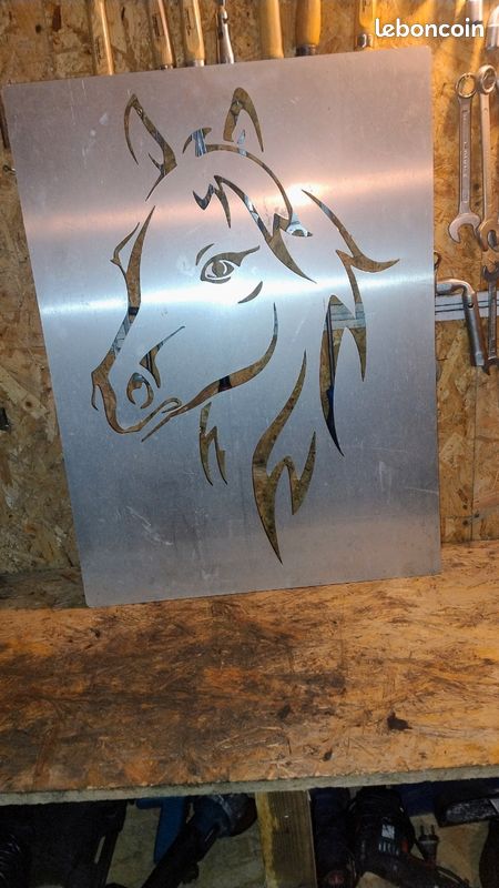 Plaque Pectorale De Chasse Nunn Finer – Taille Cheval, Inox, état Neuf/occasion