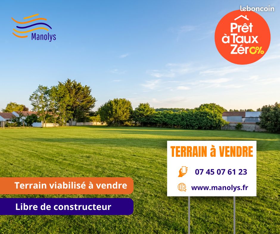 Terrain viabilisé NUAILLE D'AUNIS · à Nuaillé-d'Aunis · 69 500 €