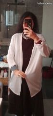 Cardigan blanc (image 1)