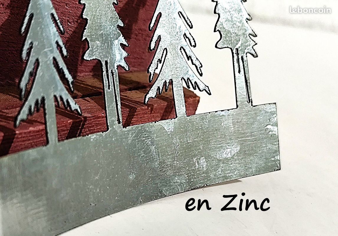 Vide–poche, porte–crayons ou jardinière en bois (image 9)