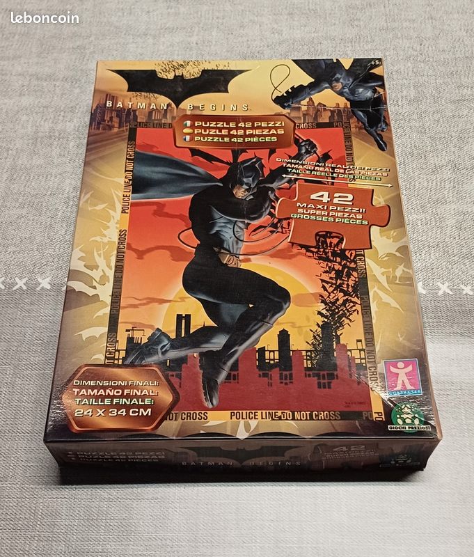 Puzzle Batman begins vintage (image 1)