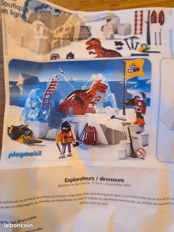 Playmobil explorateur/dinosaure (image 5)