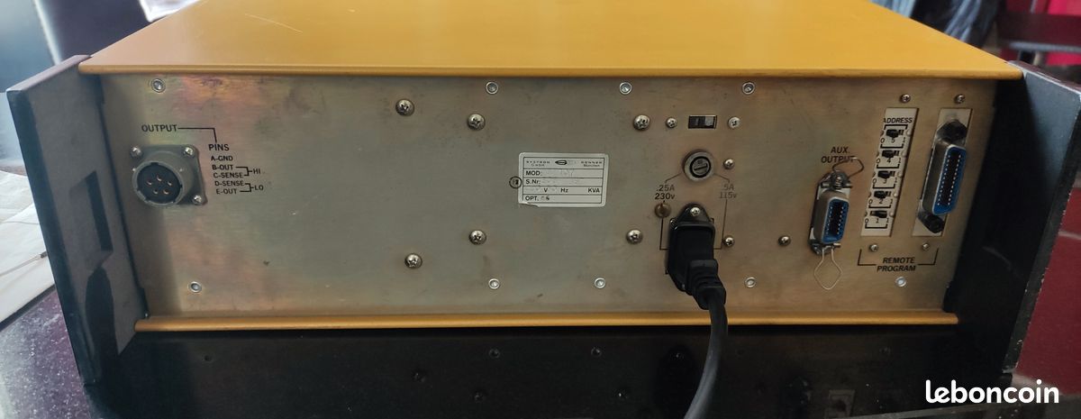 SYSTRON Donner M107 Source de précision DC voltage (image 4)