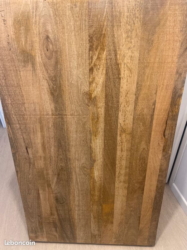 Table basse industriel en bois (image 2)