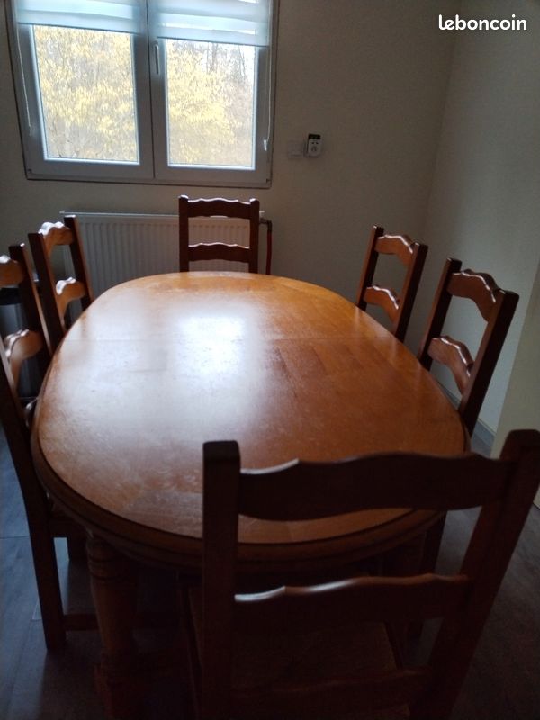 Ensemble de salle à manger extensible (image 1)