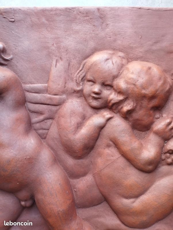 Très grande et lourde pièce décorative - bas relief (image 7)