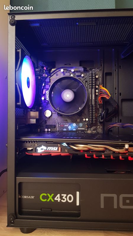 🎮 PC Gamer – Ryzen 3100 GTX 1060 6GB 16GB RAM Corsair SSD