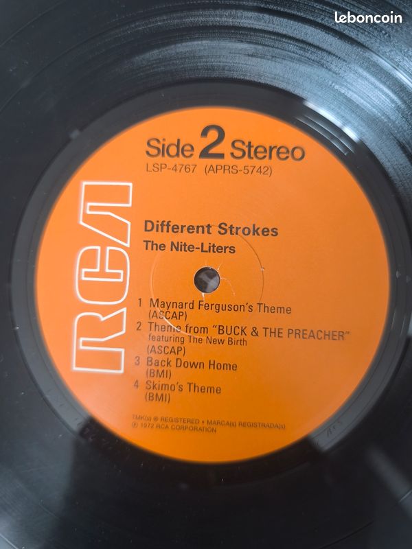 The Nite-Liters ‎– Different Strokes LP SOUL FUNK VG+++ - CD - Musique