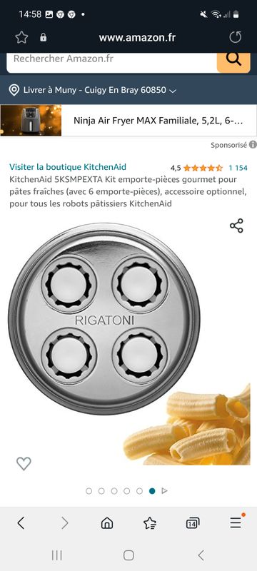 5KSMPEXTA Kit emporte-pièces gourmet pour pâtes fraiches