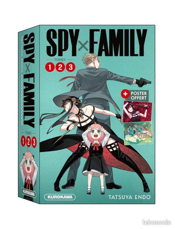 Coffret Spy x Family + Poster recto verso (image 1)