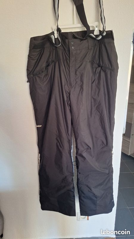 Pantalon de ski / snowboard Wed'ze (Decathlon) - Noir - Taille 3XL (image 2)