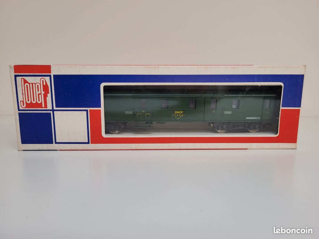 Train wagon N° 5123 Fourgon à bagages SNCF ex DRG Jouef Ho (image 3)