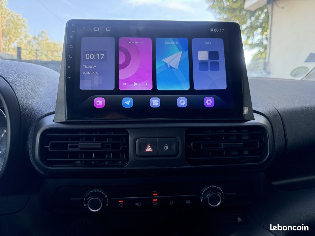 Citroen berlingo 1.5 blue hdi 100 car play 3 places 2021 (image 9)