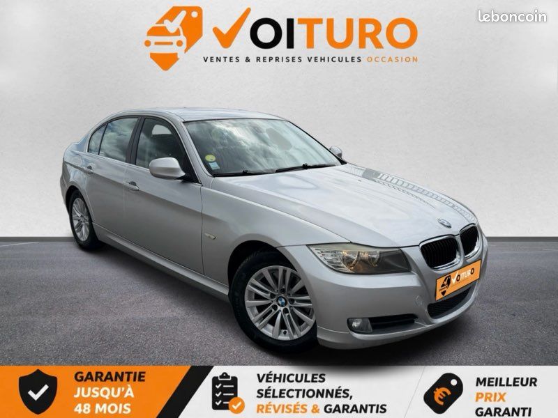 BMW Série 3 E90 LCI Berline 320d 2.0 d 177 cv,GPS,Siège cuir,Double des Clee,Révisée,⭐️Garantie 12 Mois✅ (image 2)