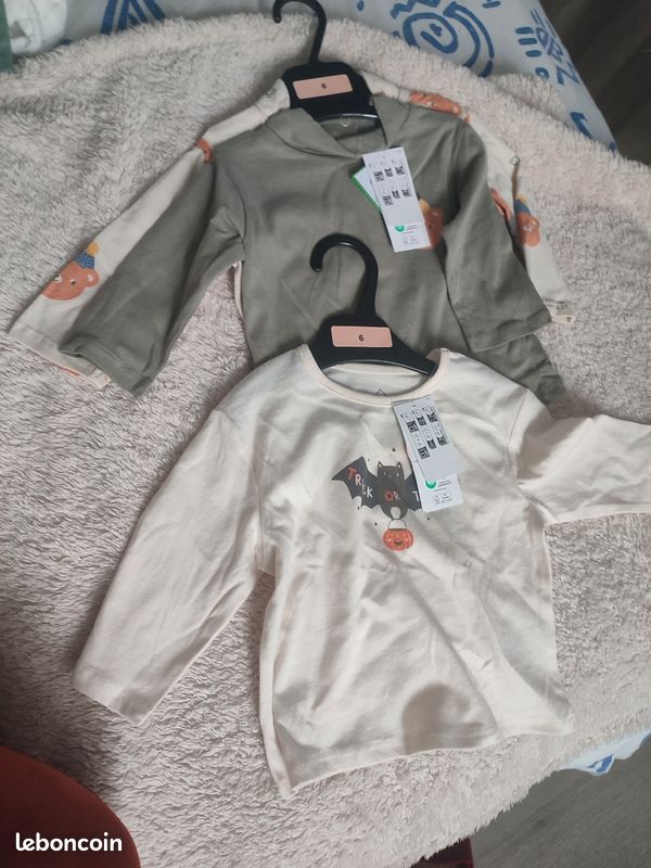 03 hauts de bébé 6 mois (image 1)