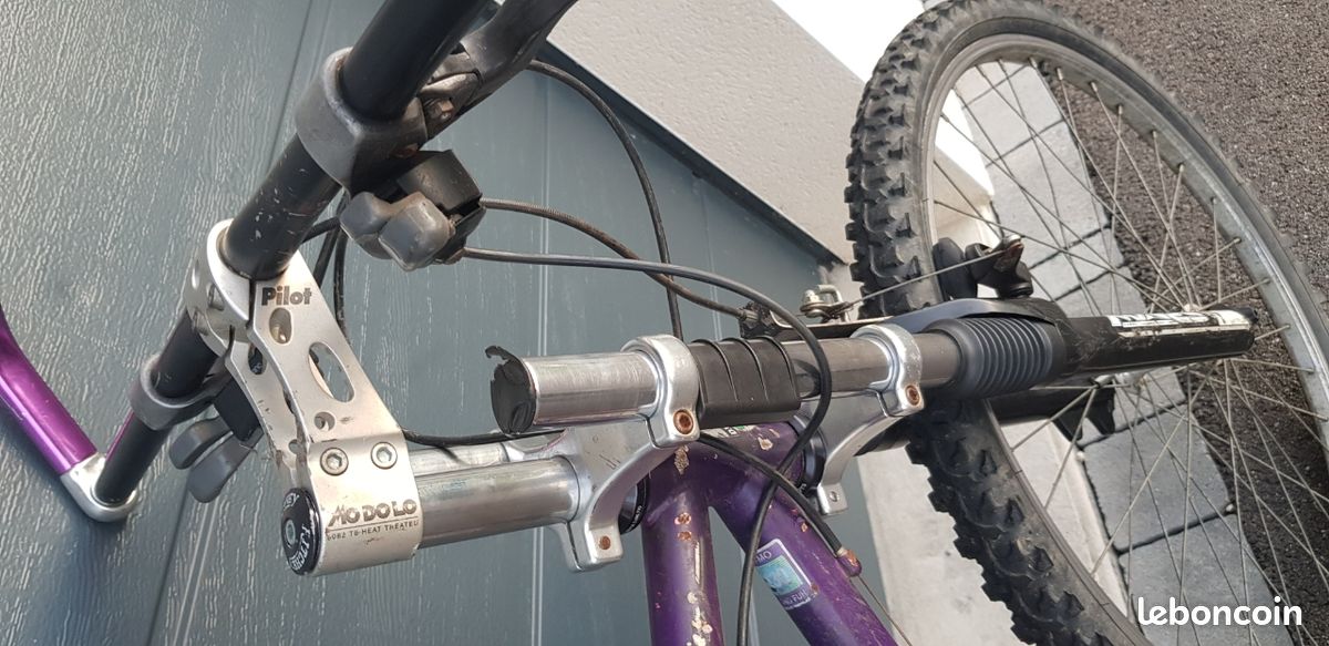 Fourche vintage VTT double T Mars Lebel - Vélos