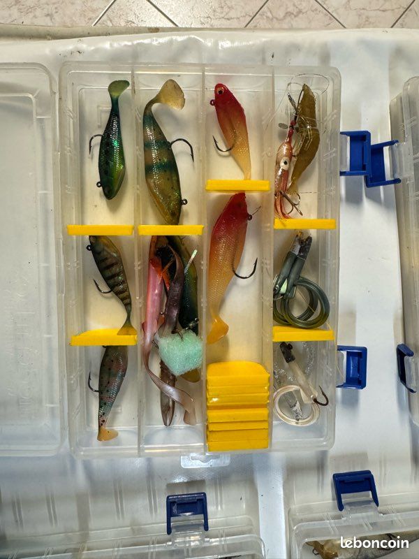 Lot De Leurres De Pêche Vintage - Mélange De Leurres Anciens