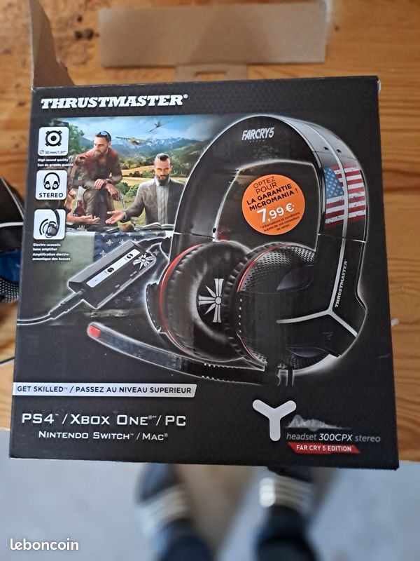 Casque FARCRY Jeux vidéo