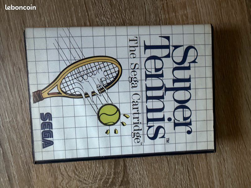 Notice Sega Master System – Super Tennis – Manuel D’origine Bon état