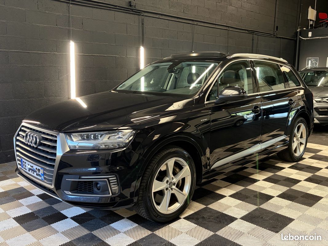 AUDI Q7 3.0 TDI V6 373 CH E-TRON DIESEL HYBRID RECHARGEABLE AVUS Français / Historique limpide AUDI (image 2)