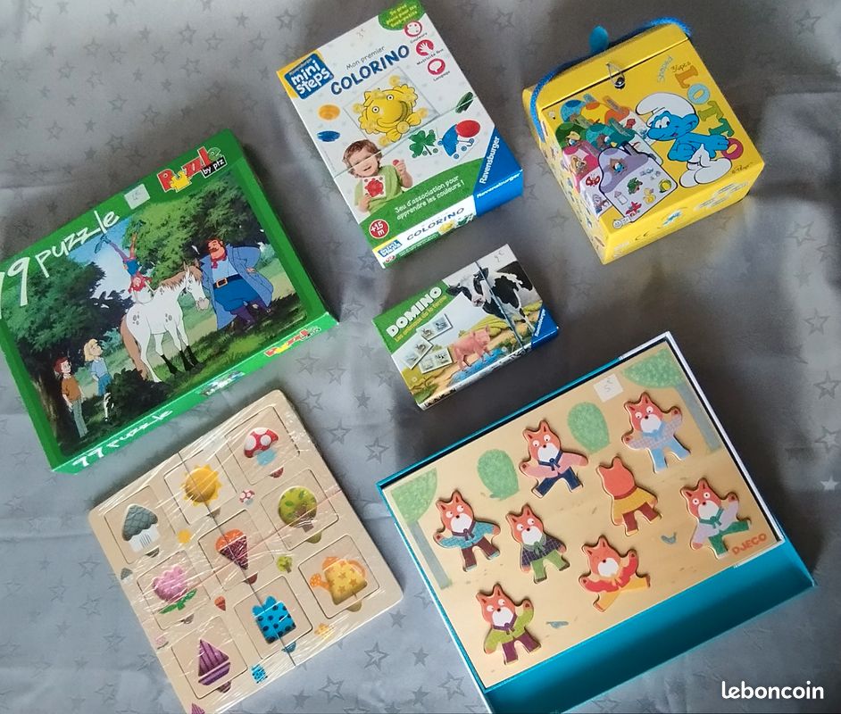 Divers jeux et puzzles de 2e à 5e (image 1)