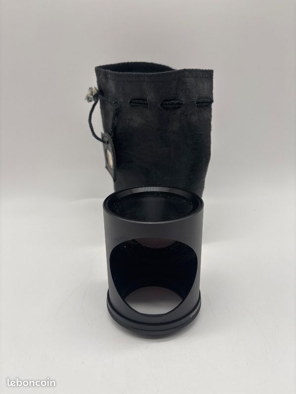 Mirrorscope Japon C50 noir avec pochette de protection - accessoire optique vintage - #C50 (image 1)