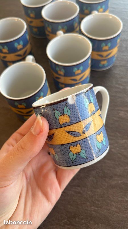 Mug Céramique Chat Amsterdam Par L. DAKE & ZN - Tasse à Café Multicolore D'occasion