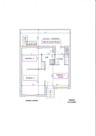 Maison a louer clamart - 4 pièce(s) - 65 m2 - Surfyn
