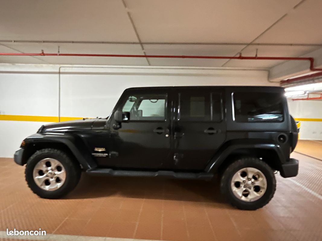 Jeep wrangler sahara 2.8 crd 200 cv boite automatique (image 2)