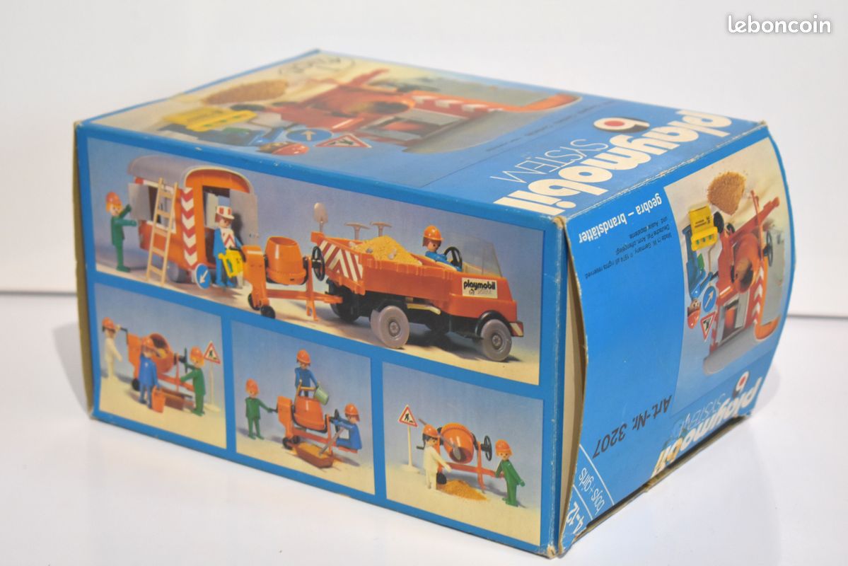 LOT Playmobil 3203 Et 3207 Avec Boîtes D'origine (1975) - Incomplets - Pour Collection Ou Pièces