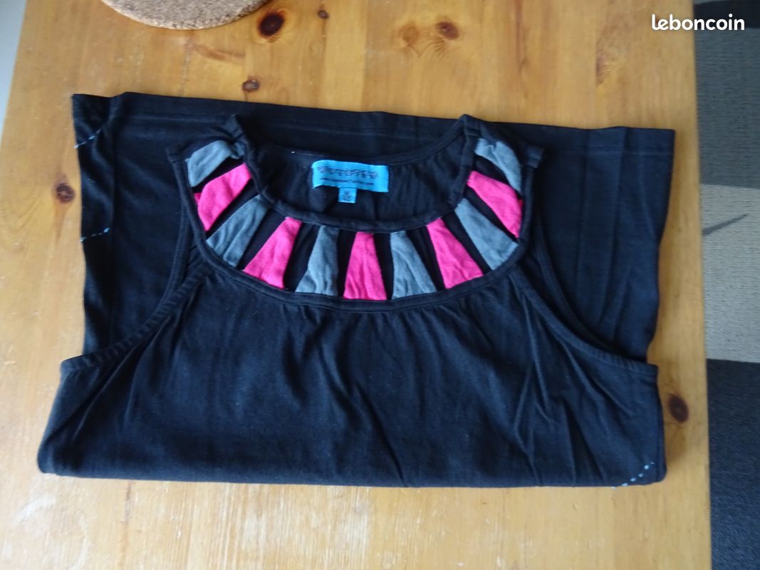 Pour femme débardeur noir taille S (image 4)
