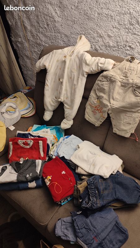 Lôt vêtements garcons 3 mois (image 2)