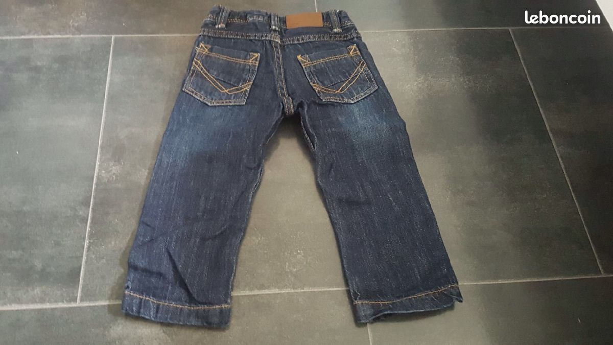 Jean 2 ans "sergent major" comme neuf (image 2)