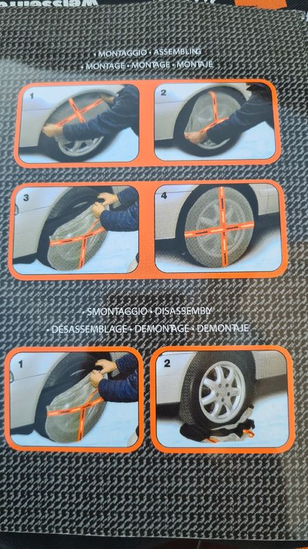 Dispositif anti patinage (chaussettes) - Équipement auto
