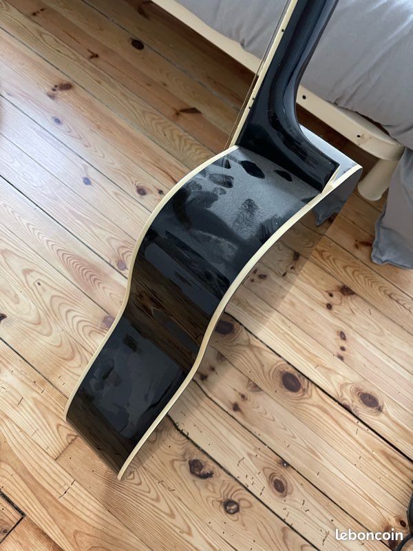Guitare acoustique gaucher + housse de transport + support mural (image 10)