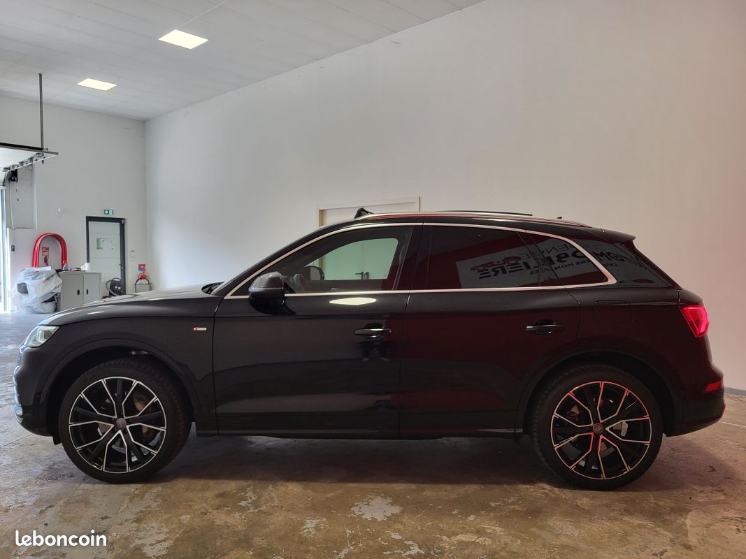 Audi q5 55 tfsie 367 s line quattro s tronic 7 + toit ouvrant + carplay (image 4)