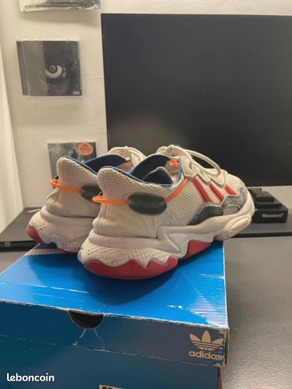 Chaussure Ozweego Celox Ozweego Blanche Et Jaune ADIDAS ORIGINALS