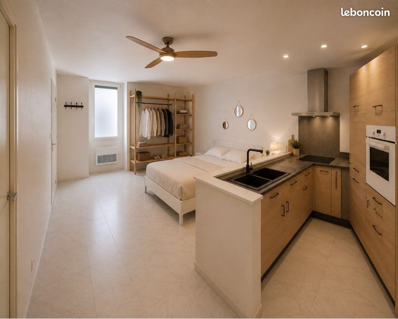 Appartement 1 pièce 20 m² · à Pamiers · 20 m² · 450 €