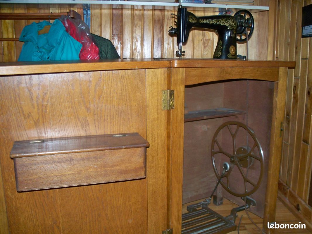 Machine a coudre singer a pedale (image 2)