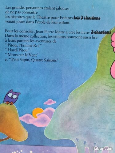 [Livre] Le petit bois de Pitou - Etat correct (image 2)