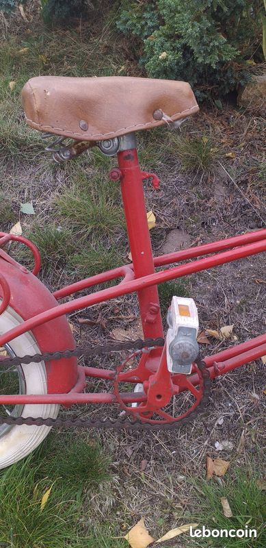 Support Réflecteur Vintage CEDO Pour Vélo Années 50 - Occasion, Avec Usure Et Rouille